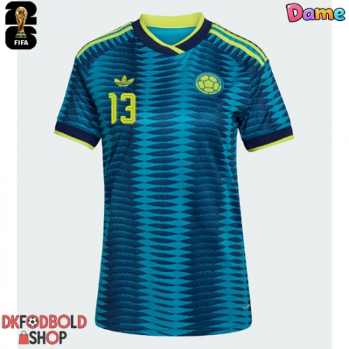 Colombia Yerry Mina #13 Udebanetrøje Dame VM 2026 Kort ærmer